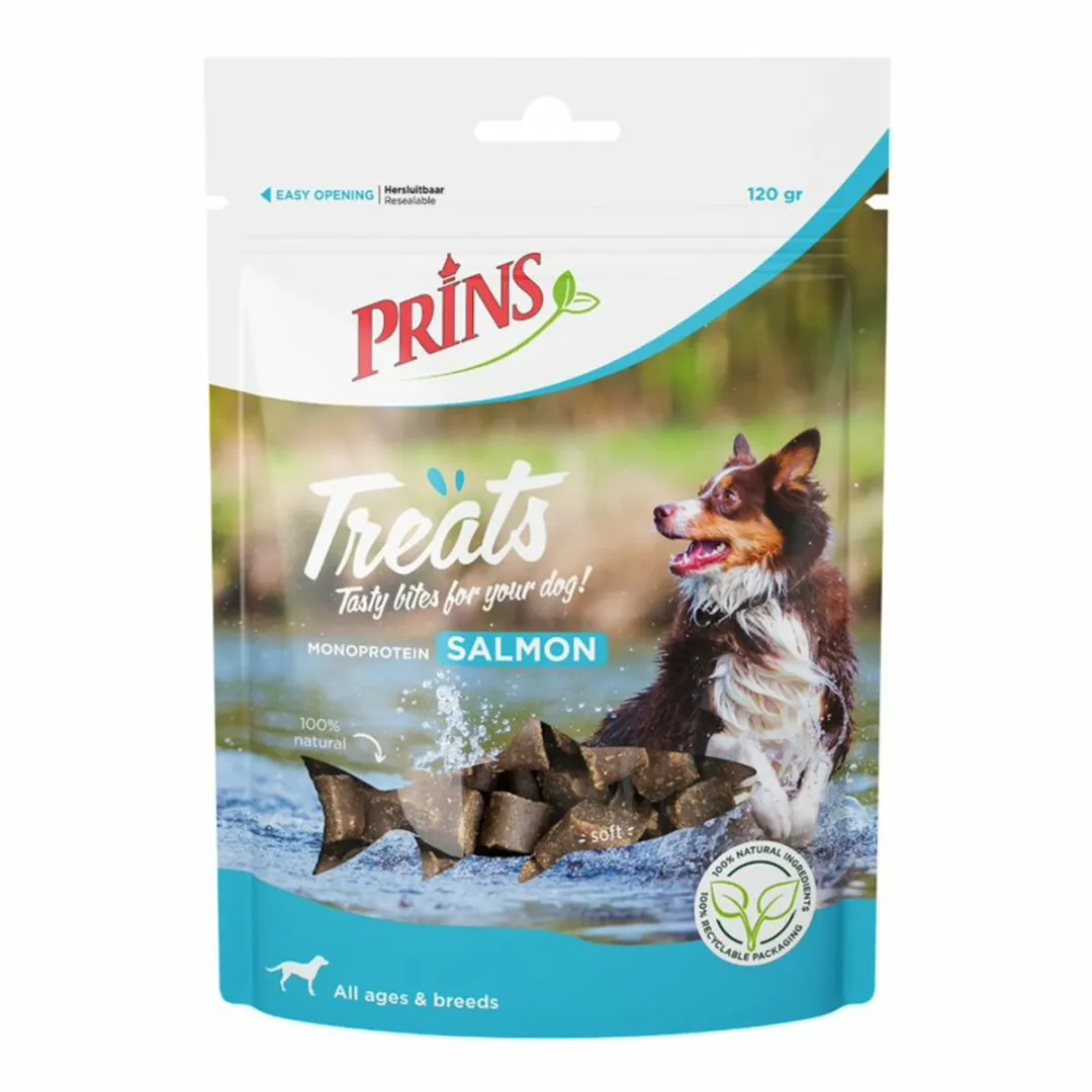Prins Treats Dog Salmon 10x120g
