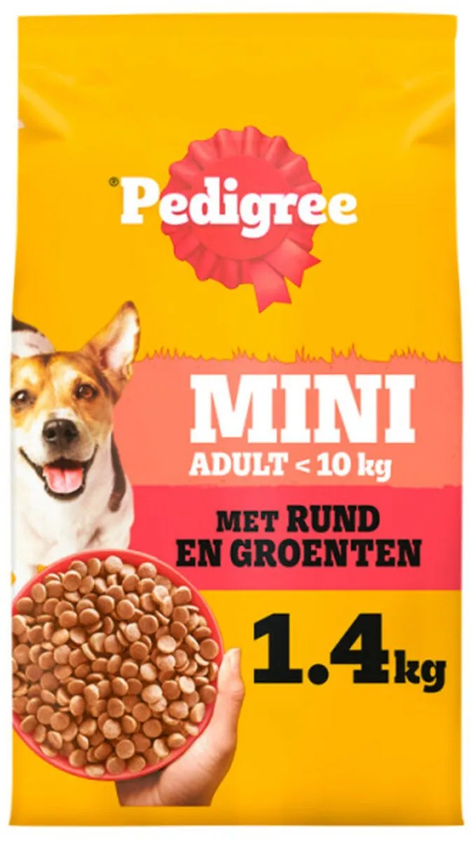 Pedigree Adult Mini Rund Hondenbrokken - 5,6 kg (4x1,4kg)
