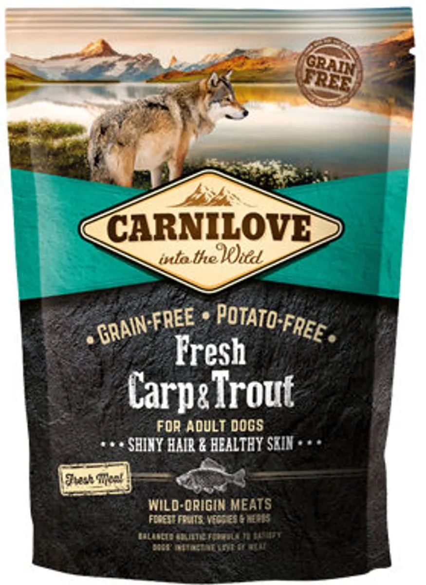 Carnilove Grain Free Fresh Carp & Trout Adult 12kg
