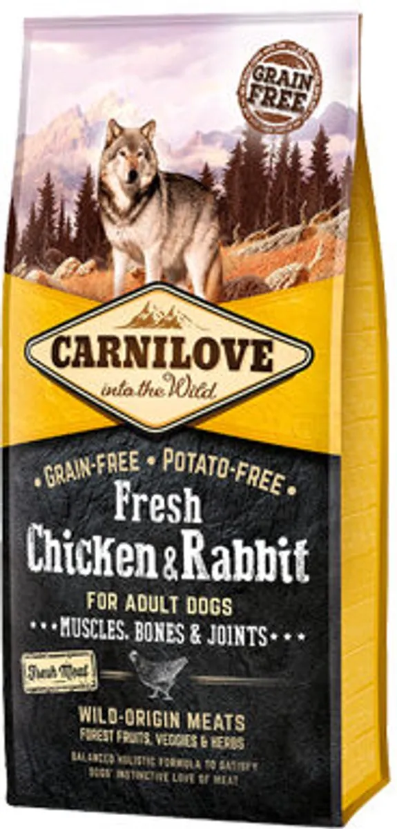 Carnilove Grain Free Fresh Carp & Trout Adult 12kg
