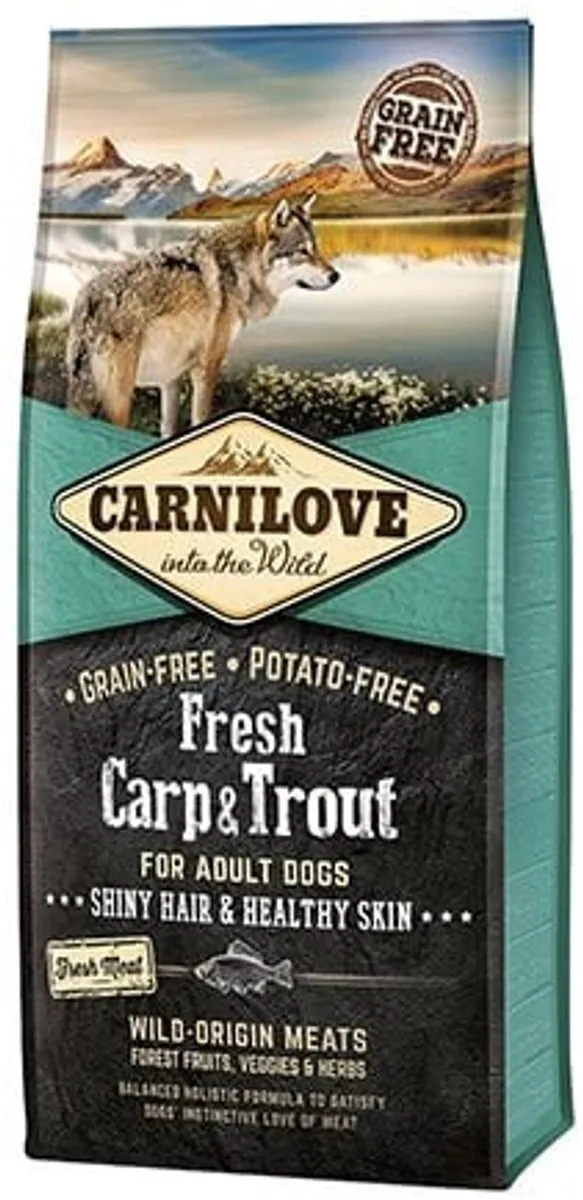 Carnilove Grain Free Fresh Carp & Trout Adult 12kg