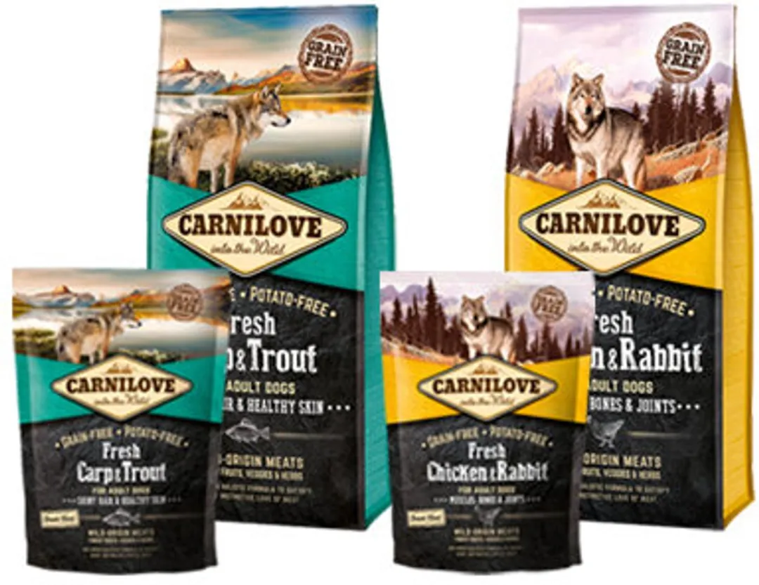 Carnilove Grain Free Fresh Carp & Trout Adult 12kg