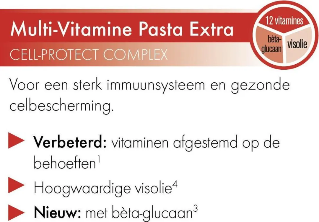 GimCat Multi-Vitamin Duo Pasta - Kattensnack 200g