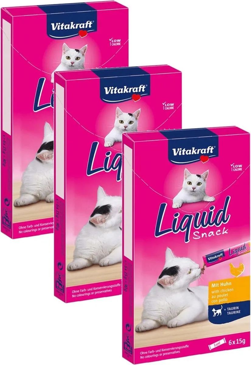 Vitakraft Cat Liquid Snack Kip