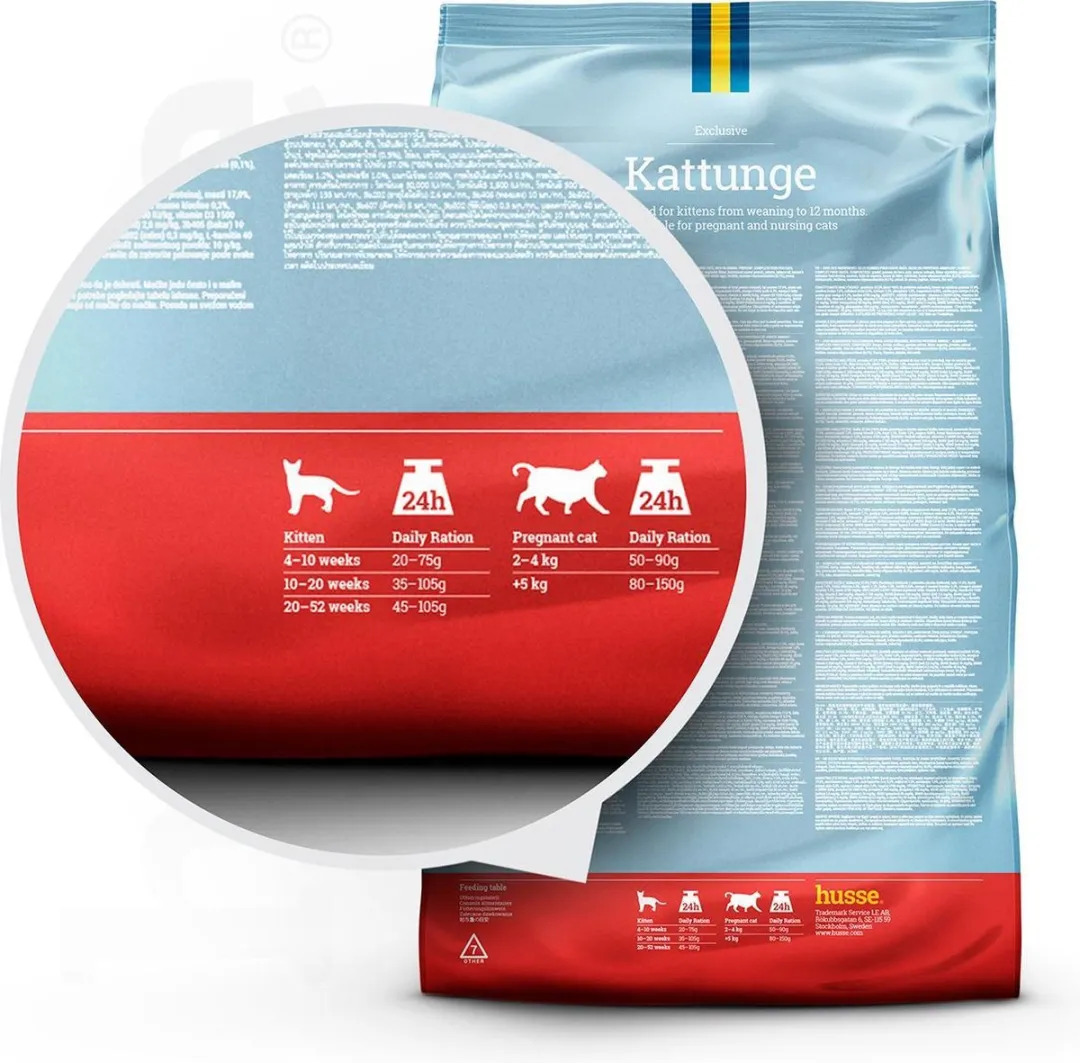 Husse Kattunge Kittenbrokjes 2 kg
