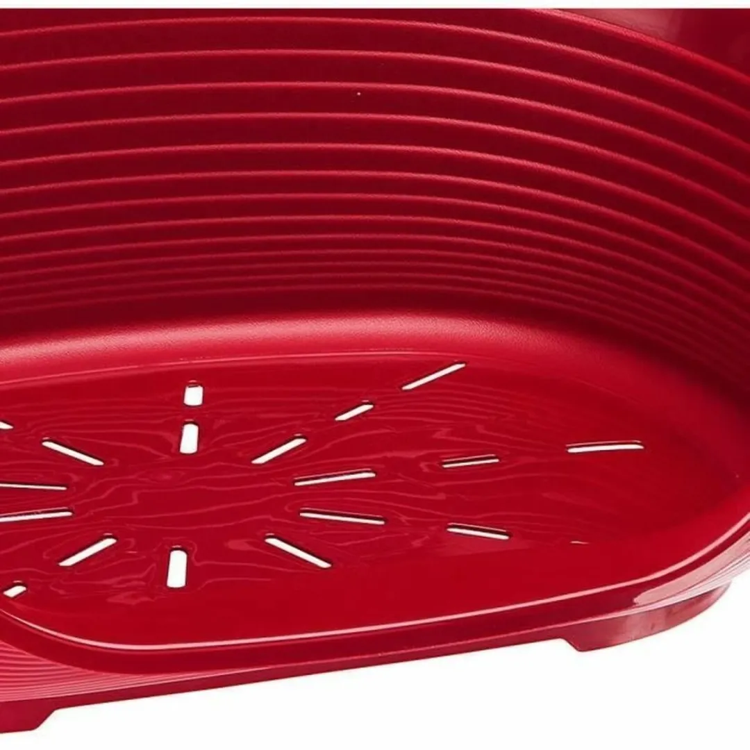 Ferplast Siesta Deluxe Hondenbench - S - Bordeauxrood - afbeelding 2 van 6