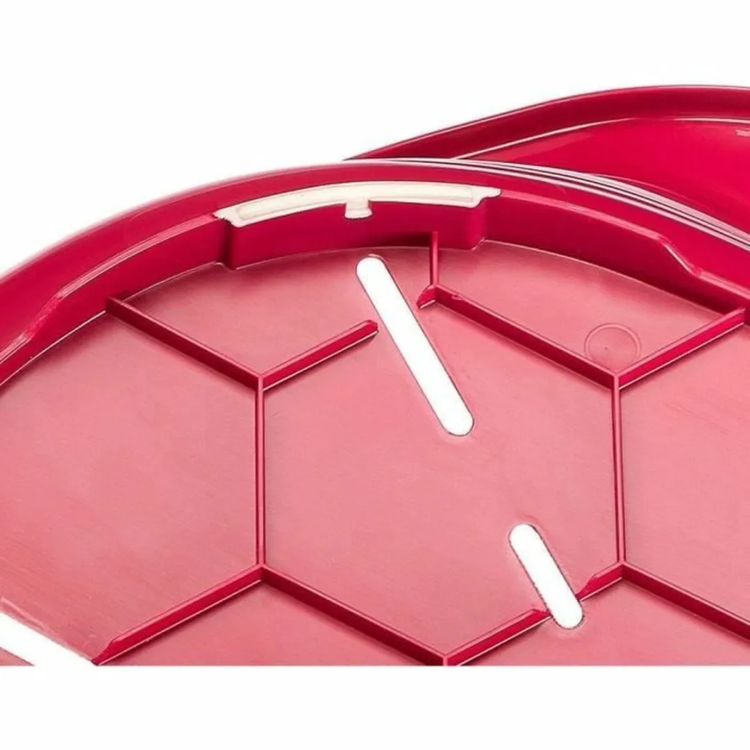 Ferplast Siesta Deluxe Hondenbench - S - Bordeauxrood - afbeelding 4 van 6