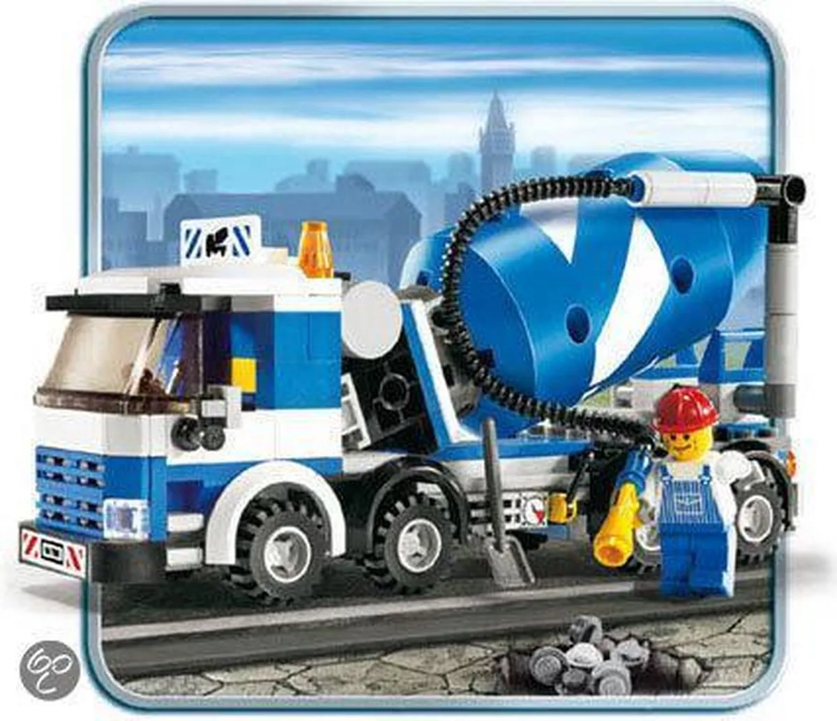 LEGO City Betonmixer 7990 - 213 Stukken