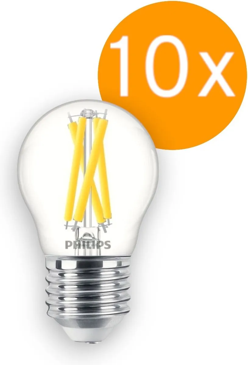 Philips LED Kogellamp 5.9W E27 Warm Wit