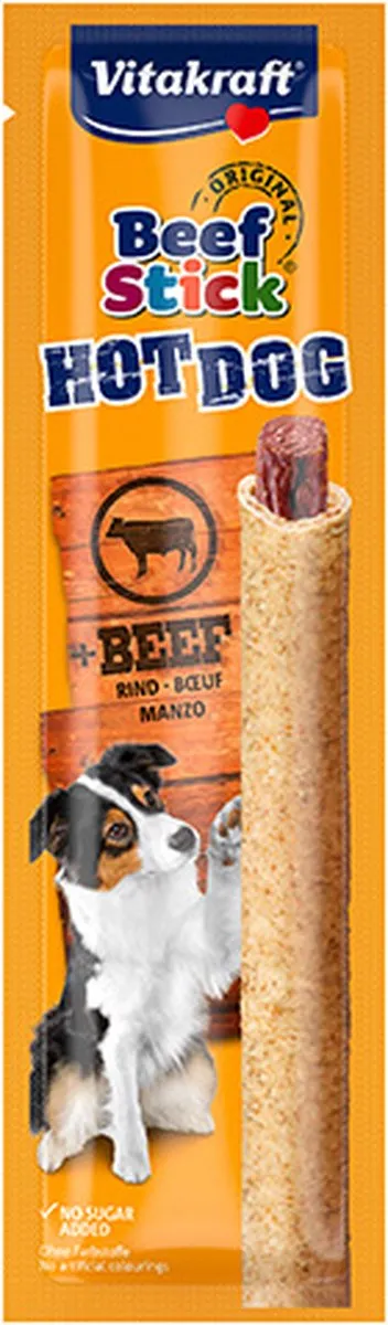 Vitakraft Beef Stick Hot Dog - 10x30g