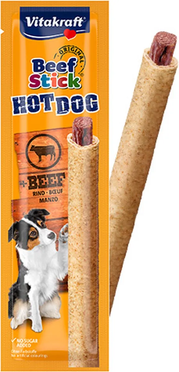 Vitakraft Beef Stick Hot Dog - 10x30g