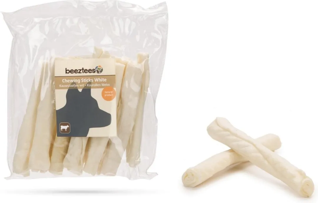 Beeztees Kauwstaafjes Wit