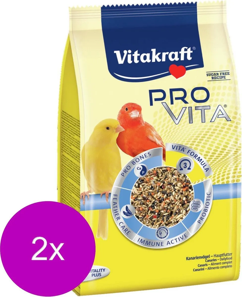 Vitakraft Pro Vita Kanarie Vogelvoer - 20 Stuks