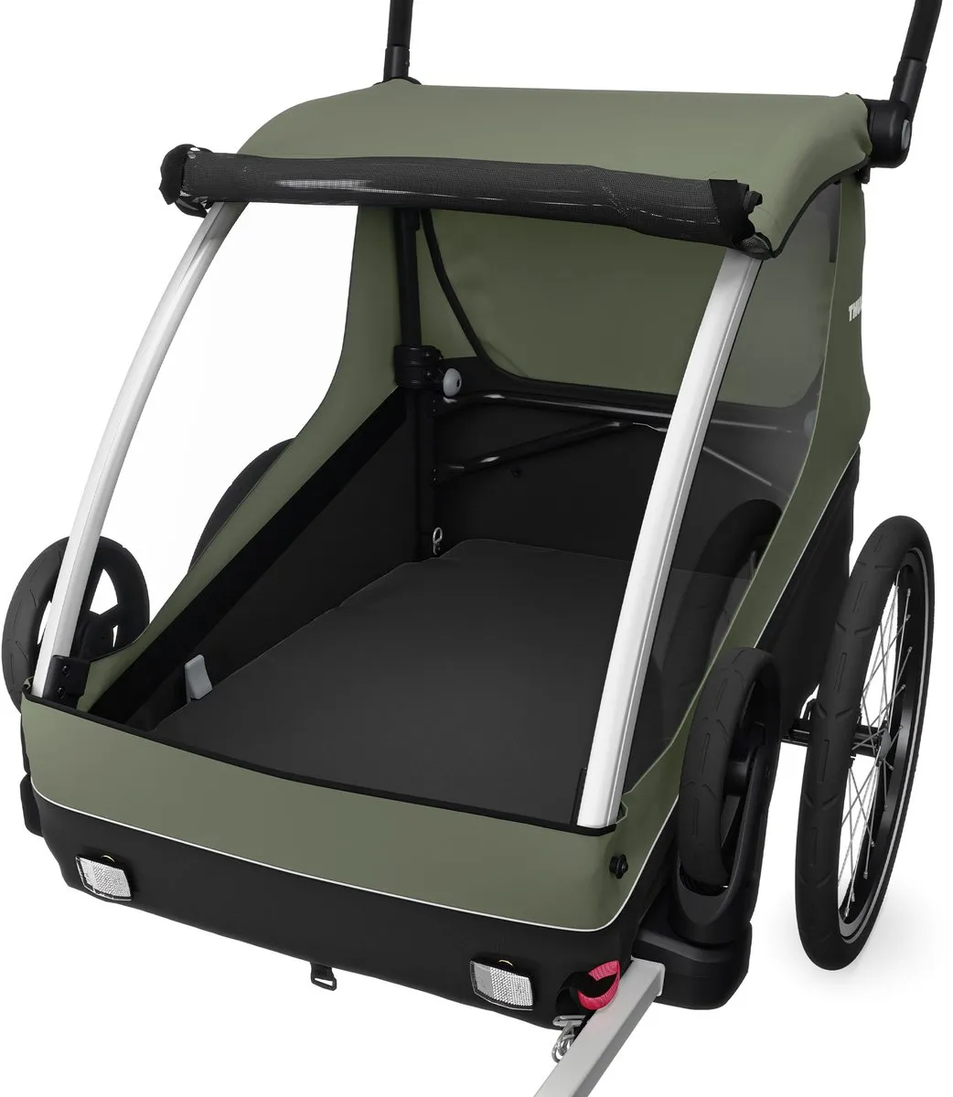 Thule Courier Fietstrailer - Vintage green
