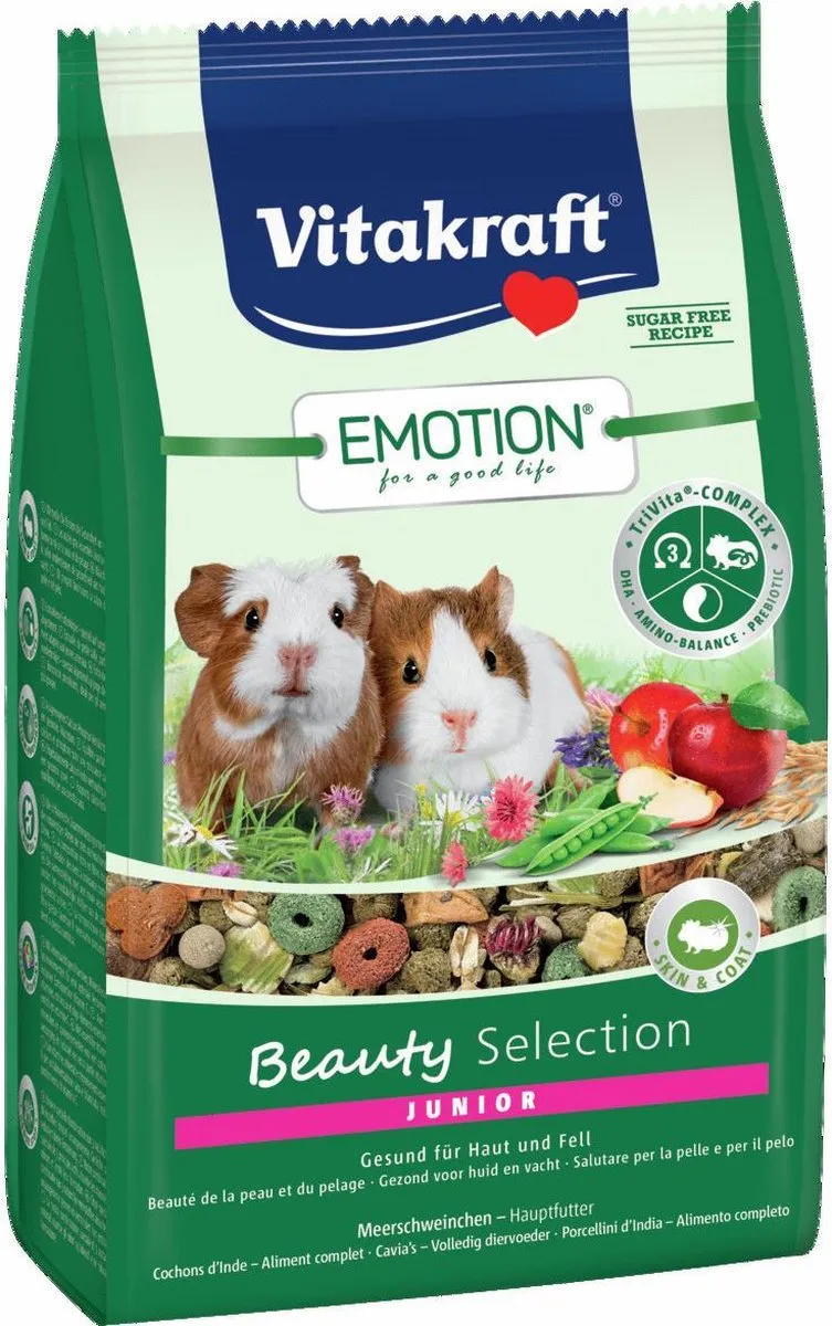 Vitakraft Emotion Beauty Selection Junior Caviavoer 600g