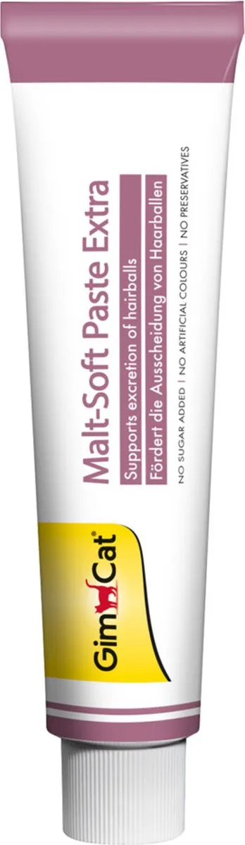 GimCat Malt-Soft Extra Haarbalpasta - 200g - 6 Stuks