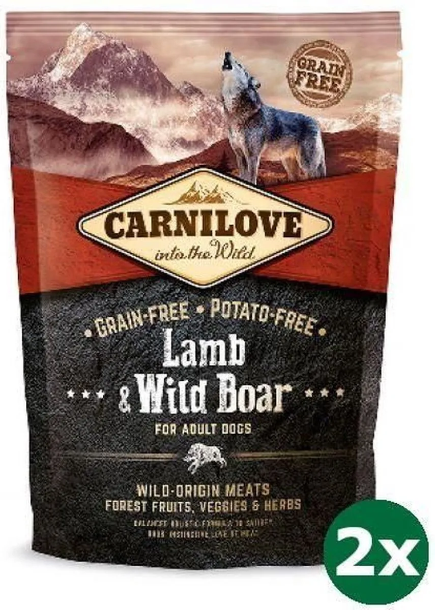 Carnilove Lam & Everzwijn Adult Hondenvoer 3kg