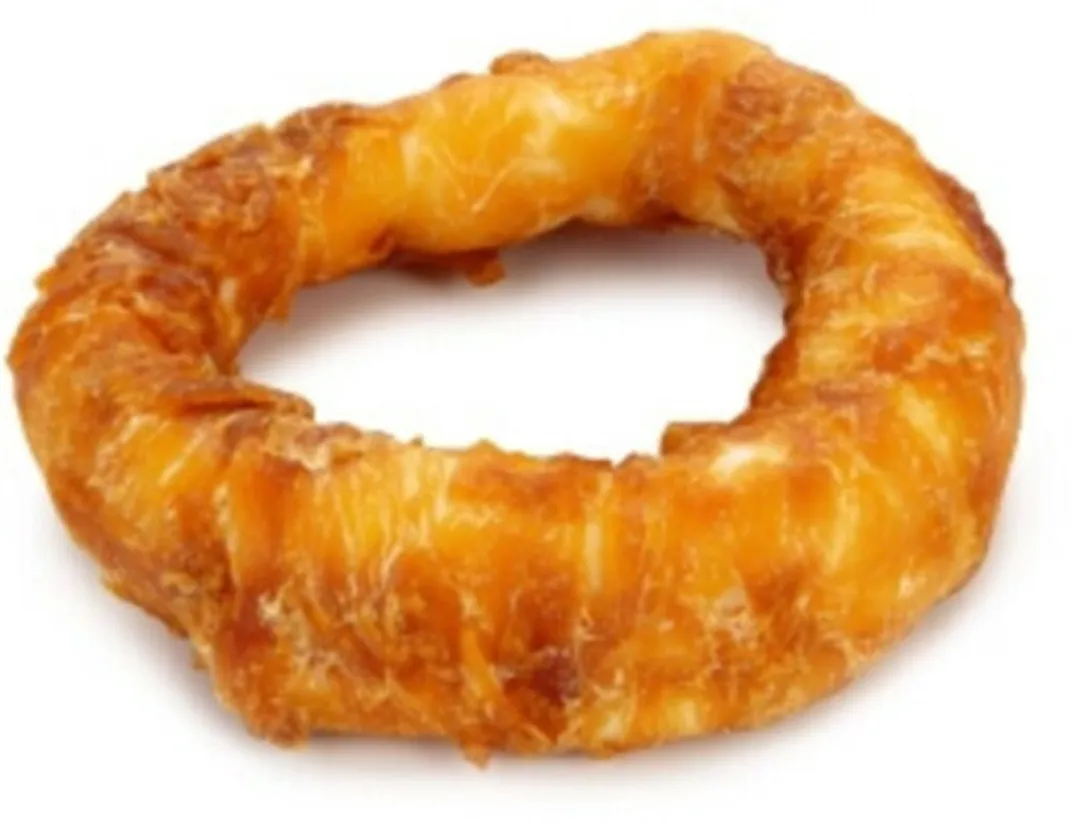 Beeztees Culinair Kauwring Donut Kip 12,5 cm