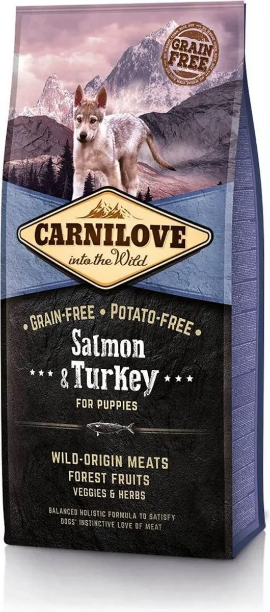 Carnilove Puppy Small Breed Zalm & Kalkoen