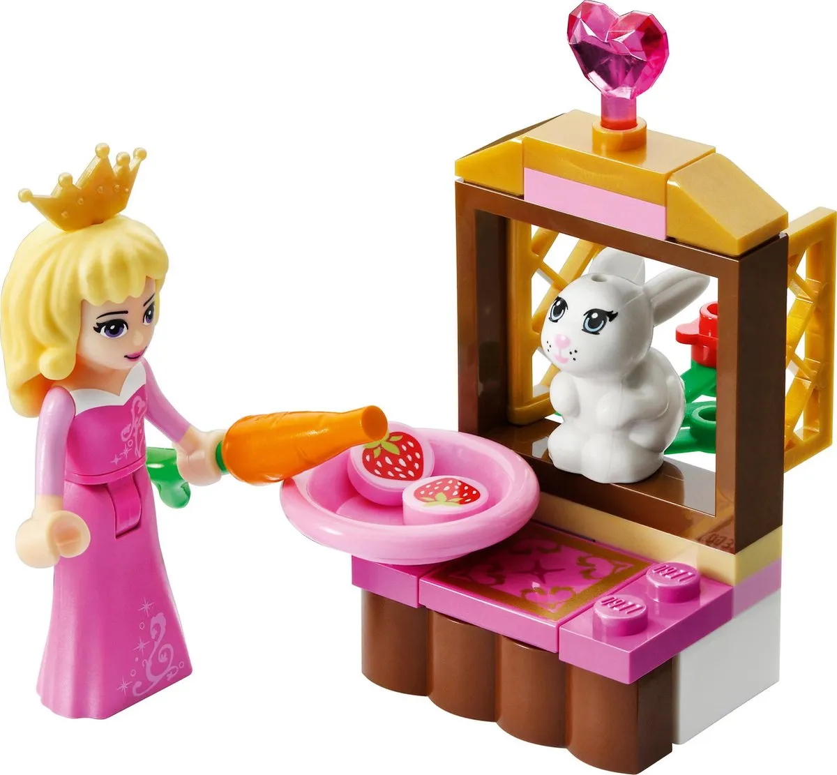LEGO Disney Princess Doornroosje Slaapkamer 41060 - 96 Stukken