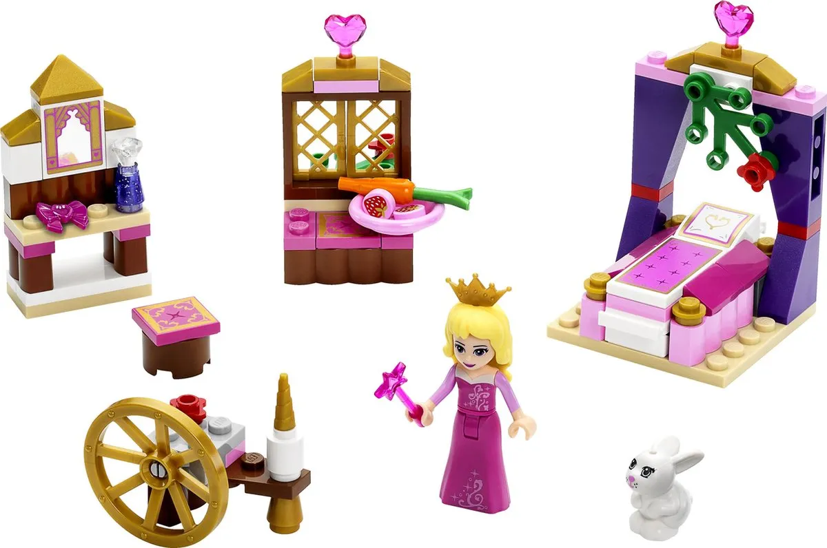 LEGO Disney Princess Doornroosje Slaapkamer 41060 - 96 Stukken
