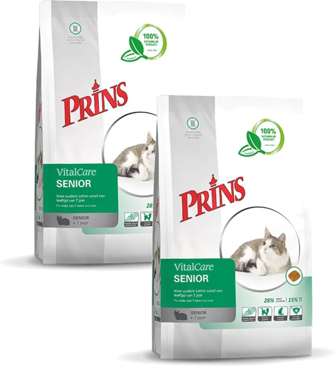 Prins Vitalcare Senior Gevogelte Kattenvoer