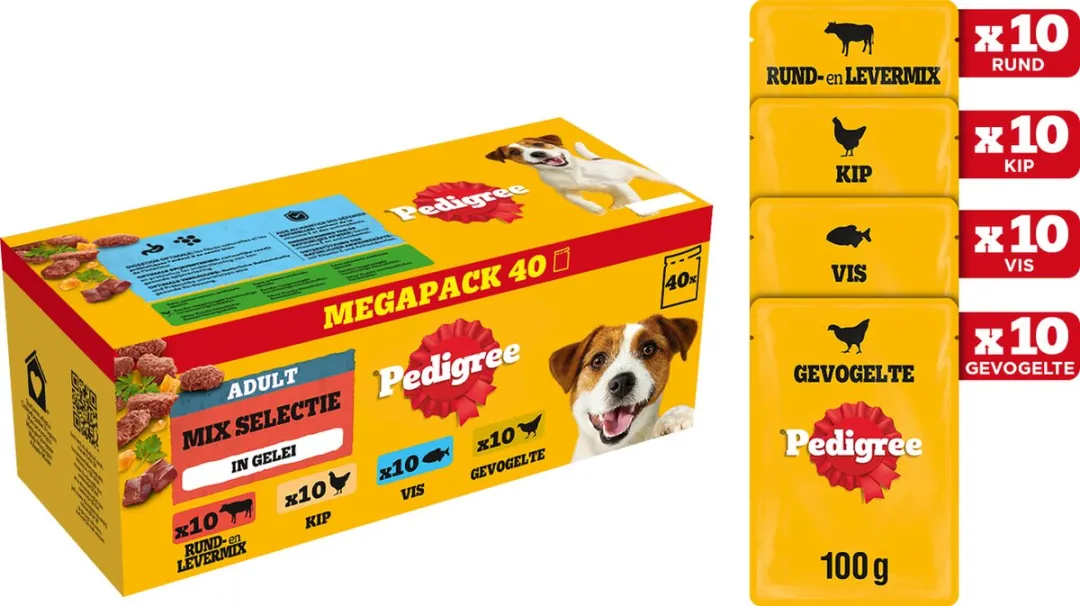 Pedigree Mix Selectie Hondenvoer