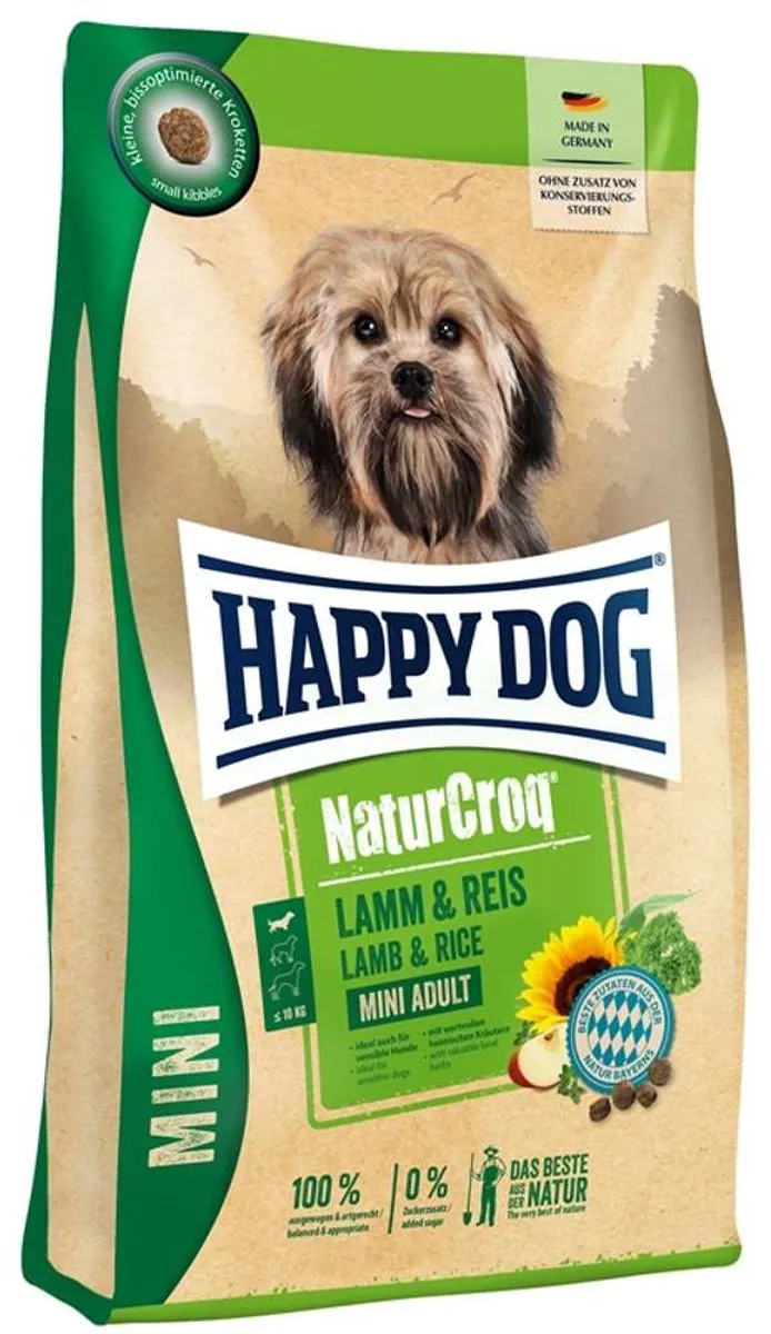 Happy Dog NaturCroq Mini Lam & Rijst 800g
