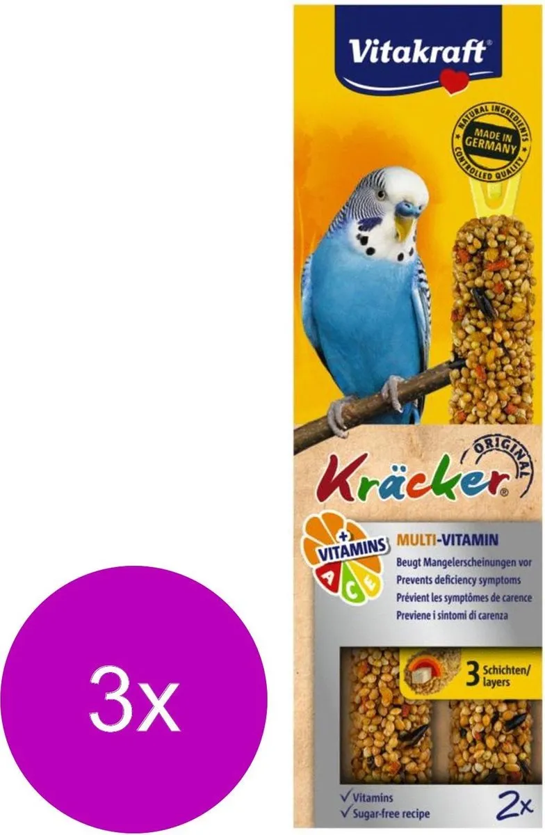 Vitakraft Parkiet Kräcker Multi Vitamine