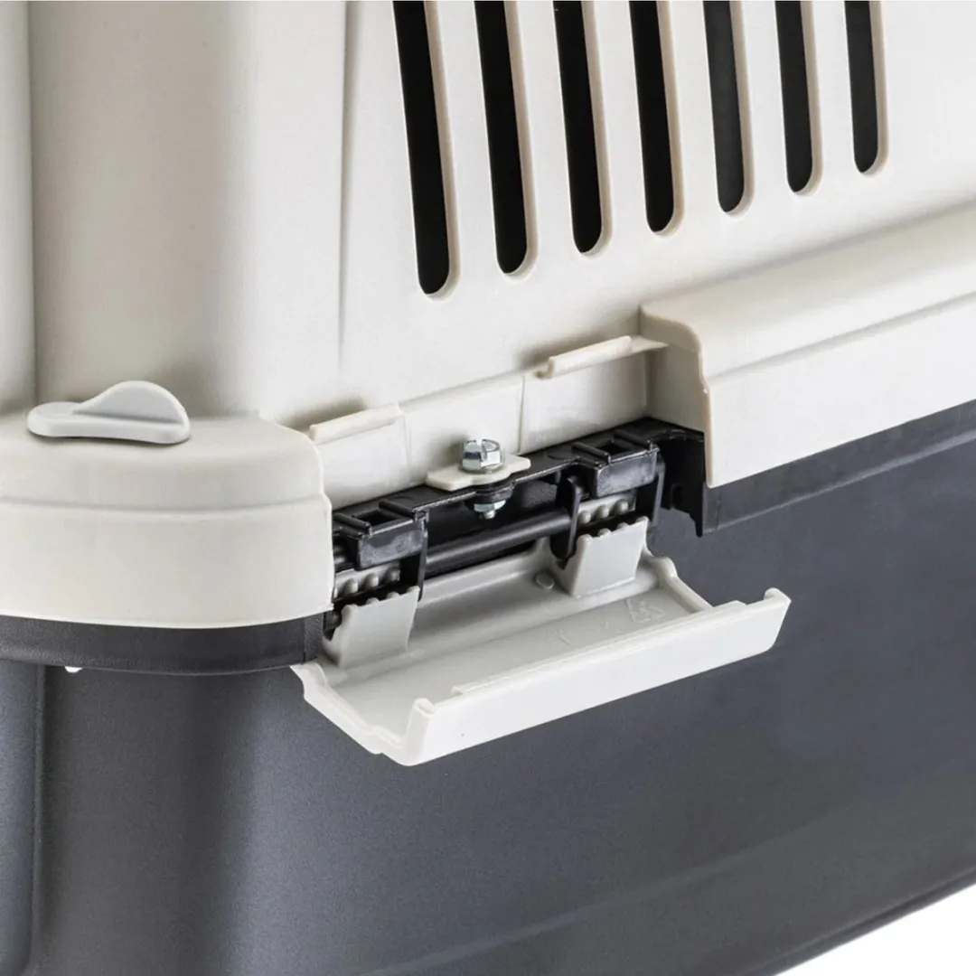 Ferplast Reismand Clipper 3 Kattenvervoersbox 64x43x43cm - Zwart