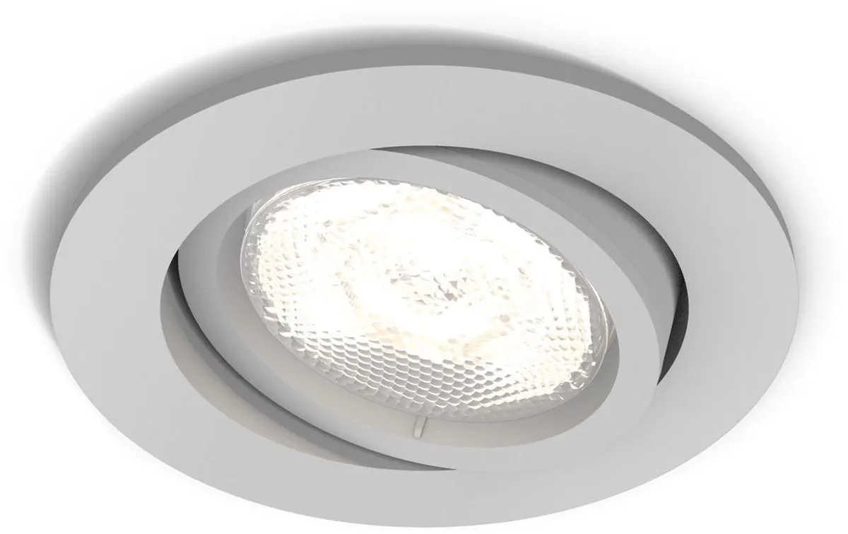 Philips Casement - Inbouwspot - 1 Lichtpunt - grijs - 1 x 500lm