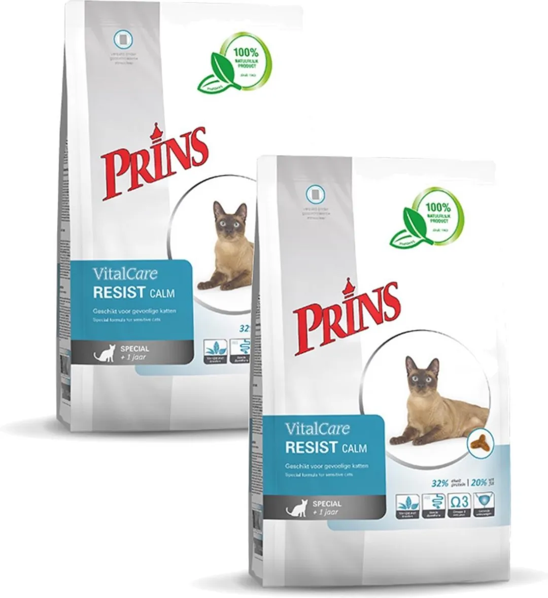 Prins Vitalcare Resist Calm Gevogelte Kattenvoer
