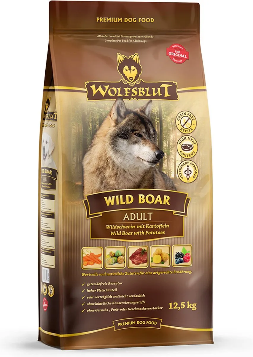 Wolfsblut Wild Boar Adult 12,5kg