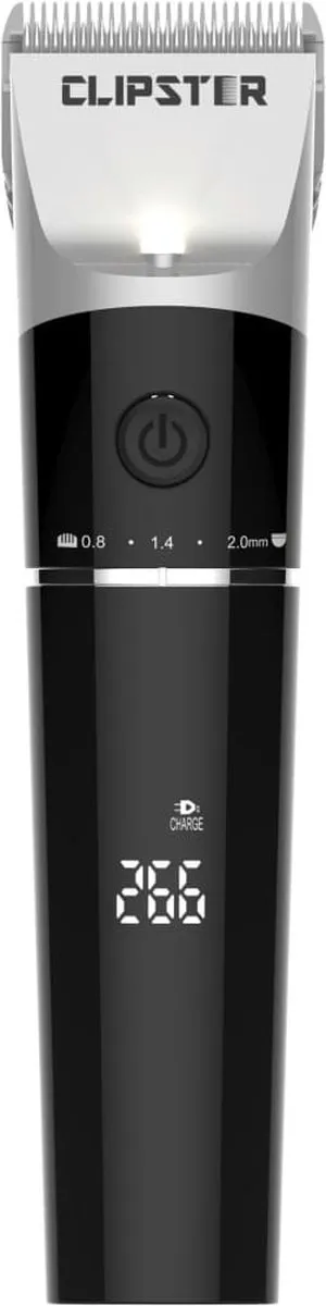 Kerbl DeloX 10W Accu Huisdierentondeuse - 3 Snelheden - Zwart/Zilver - afbeelding 3 van 6