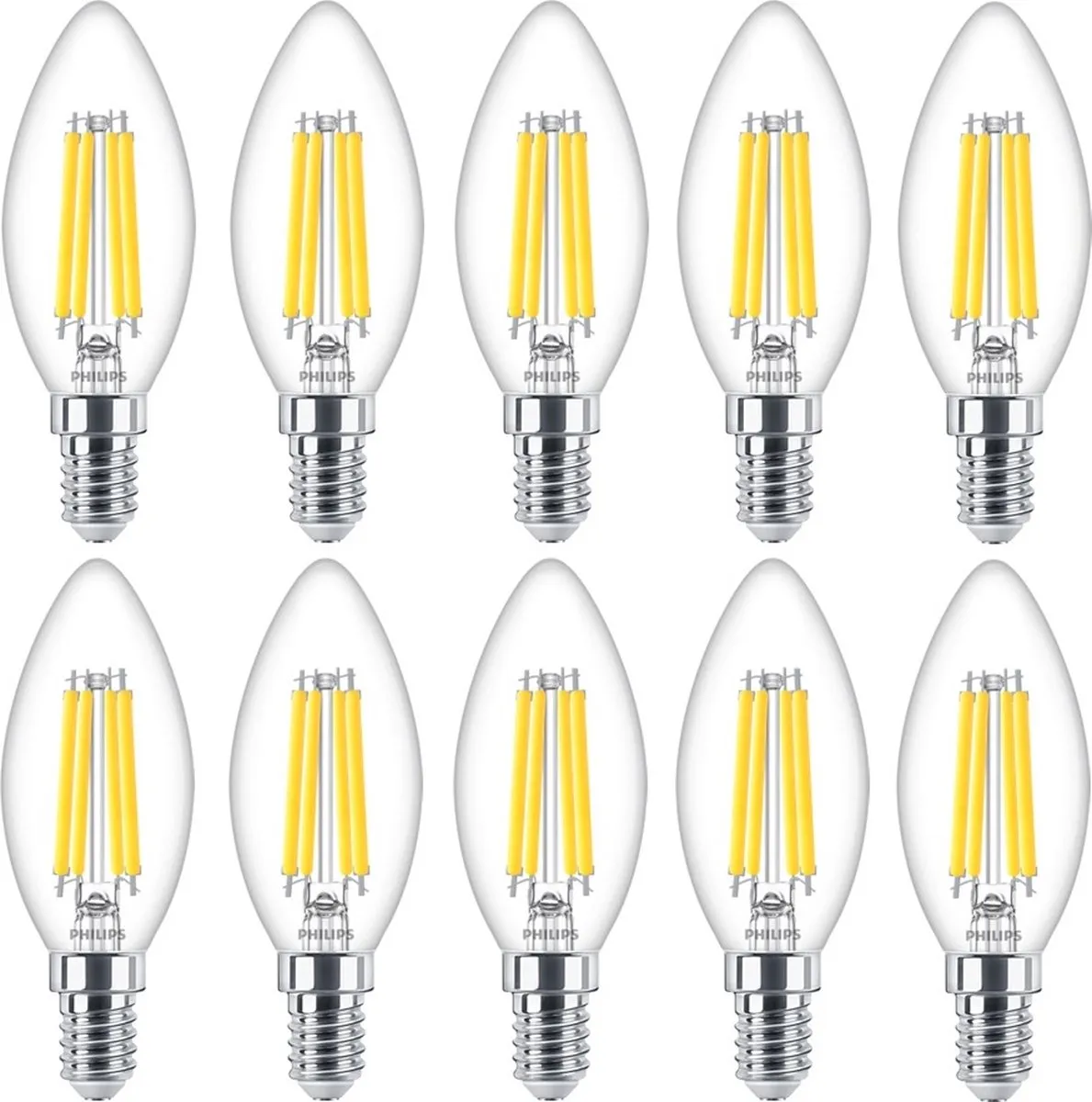 Philips LED Kaarslamp 3.4W E14 Warm Wit