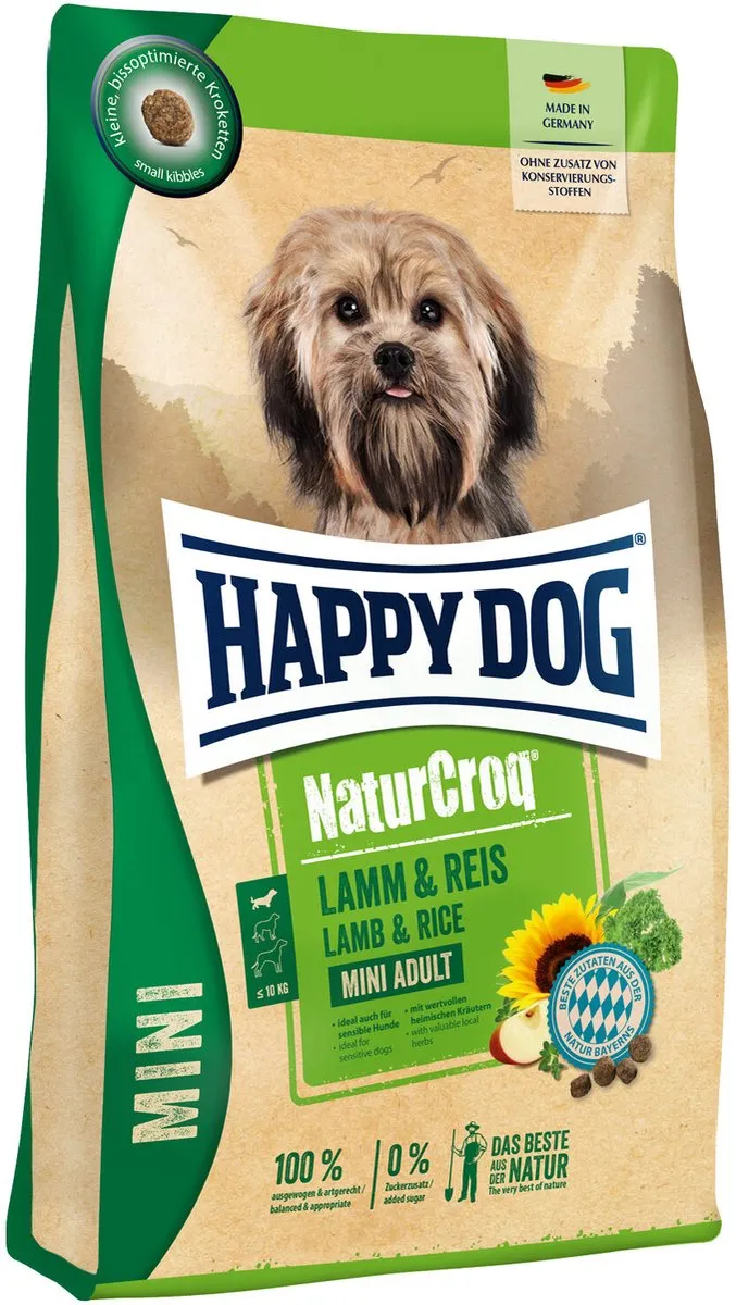 Happy Dog NaturCroq Mini Lam & Rijst 4kg