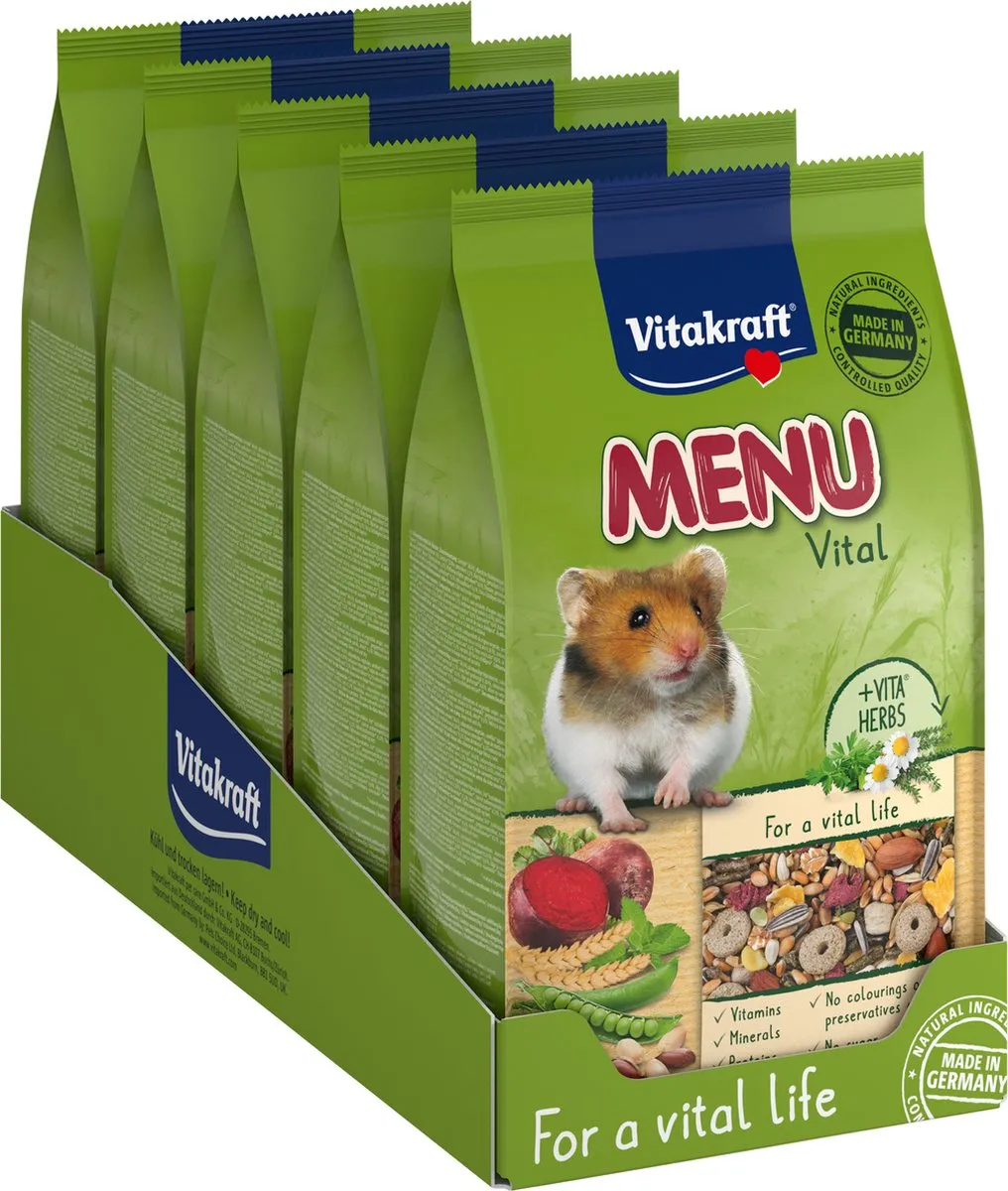 Vitakraft Menu Vital Hamstervoeding 5x1kg