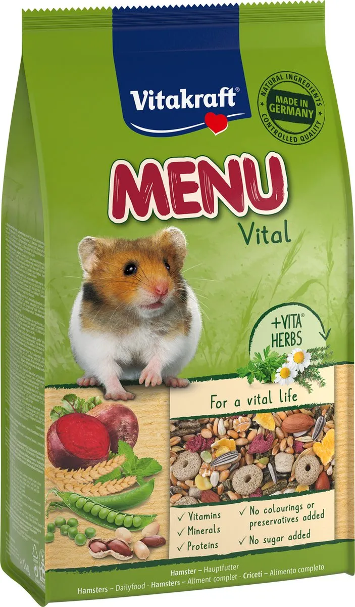 Vitakraft Menu Vital Hamstervoeding 5x1kg