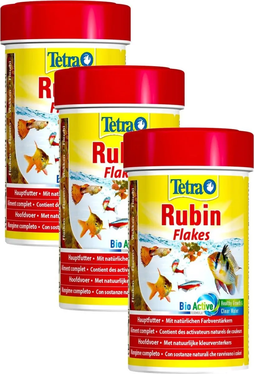 Tetra Rubin Visvoer Vlokken