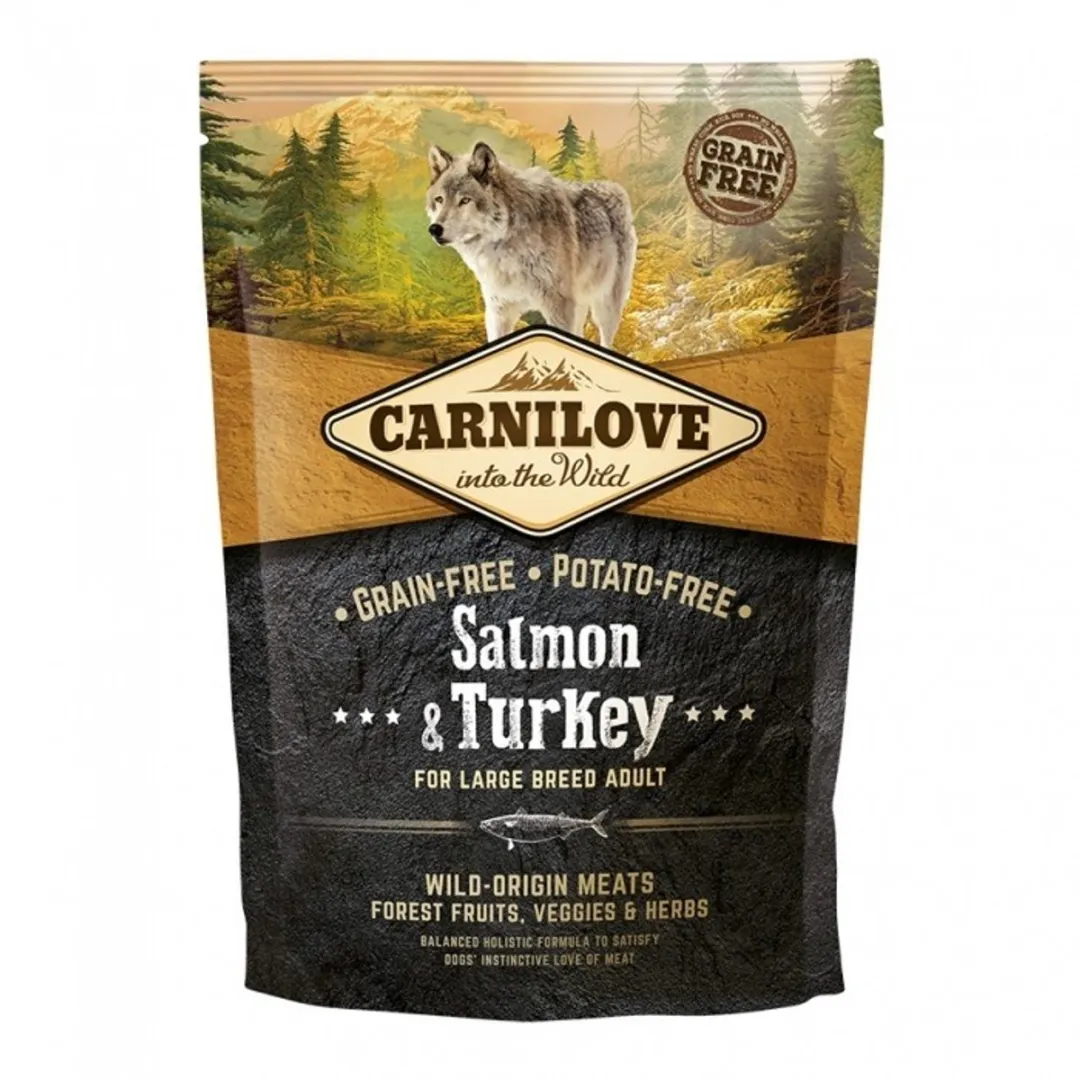 Carnilove salmon / turkey adult large breed - 1,5 KG