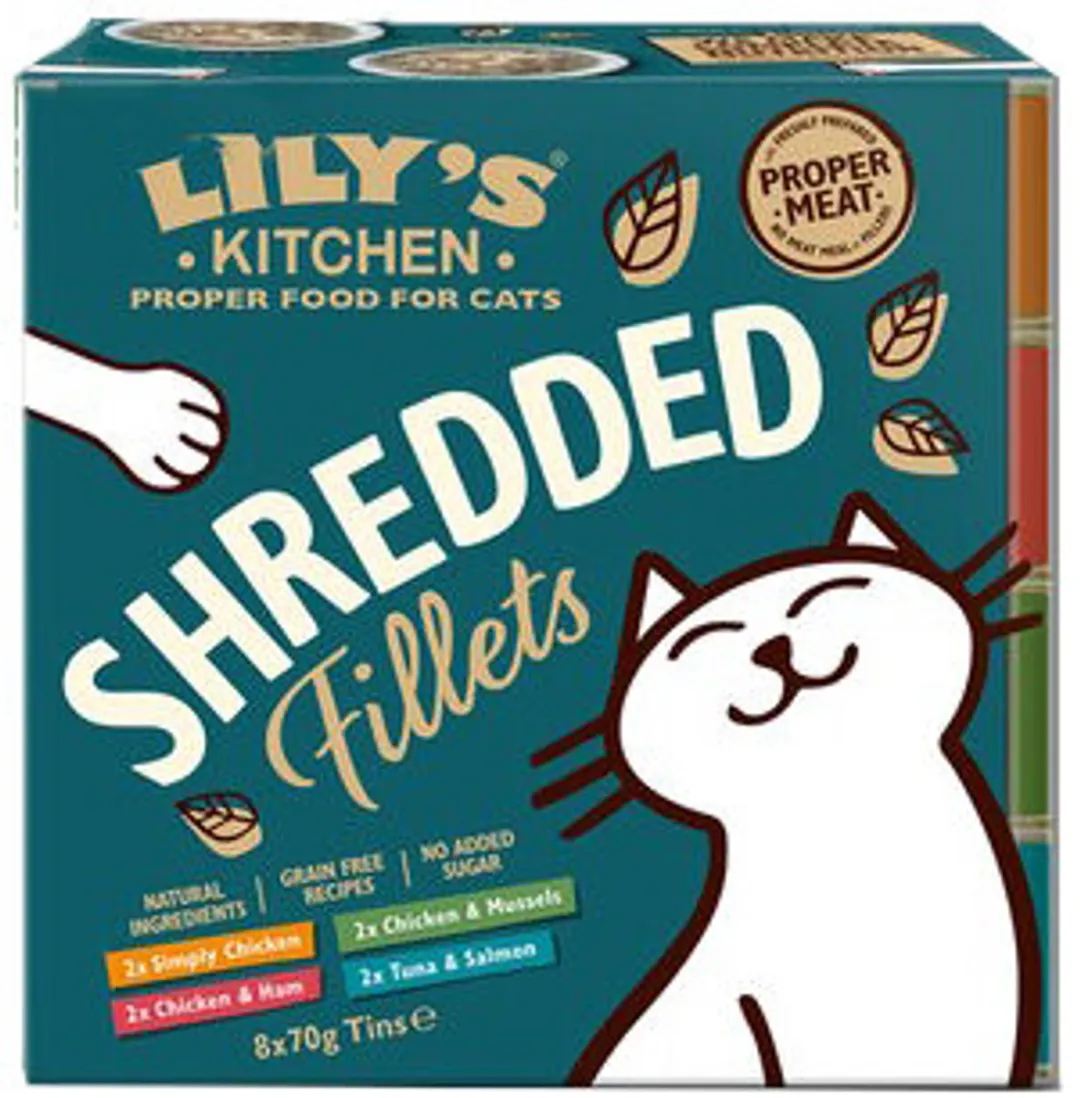 Lily's Kitchen Shredded Fillets - 8 Stuks
