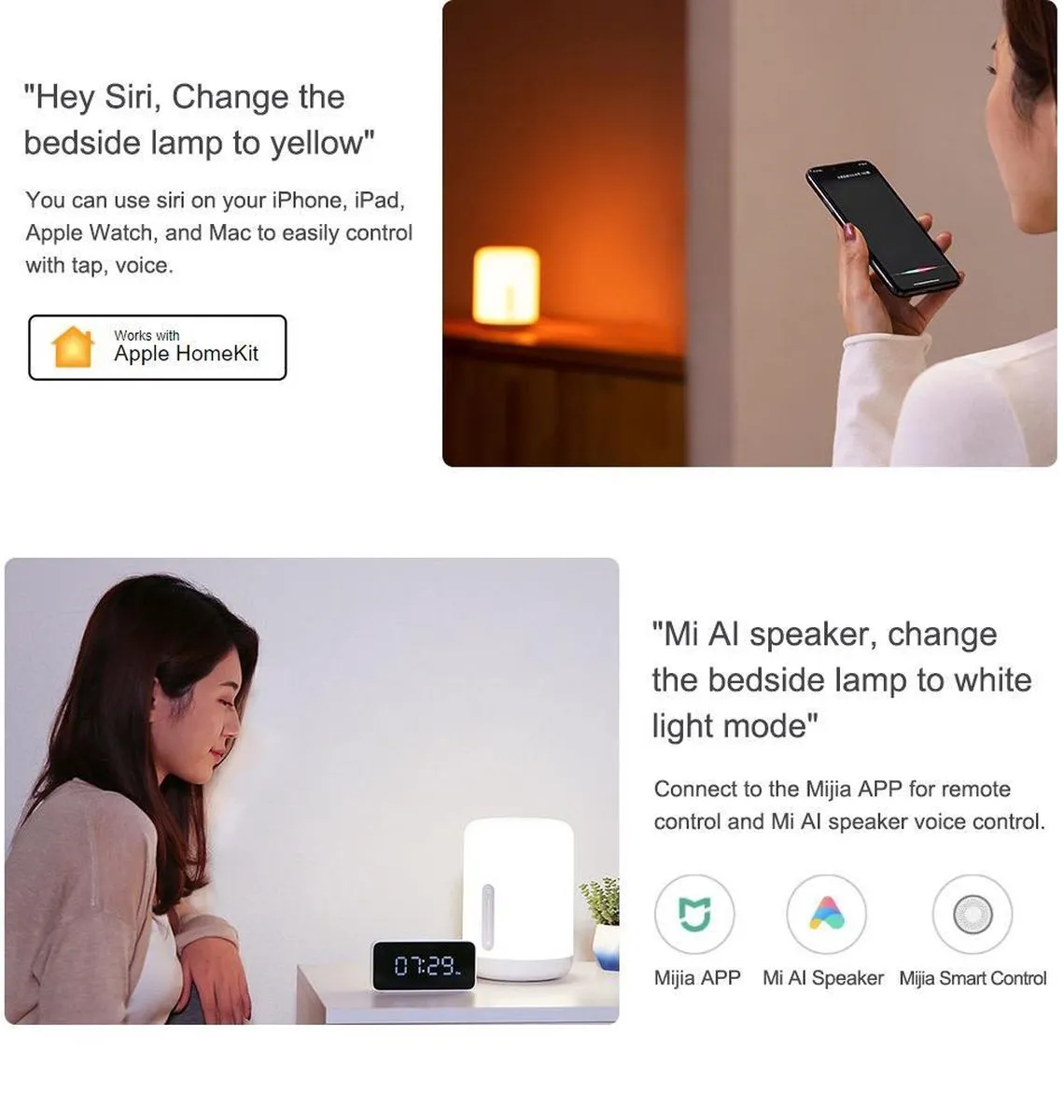 Xiaomi Mi Smart Wake Up Light 2 - Nachtlamp - 50.000 Lichtpunten - afbeelding 6 van 6