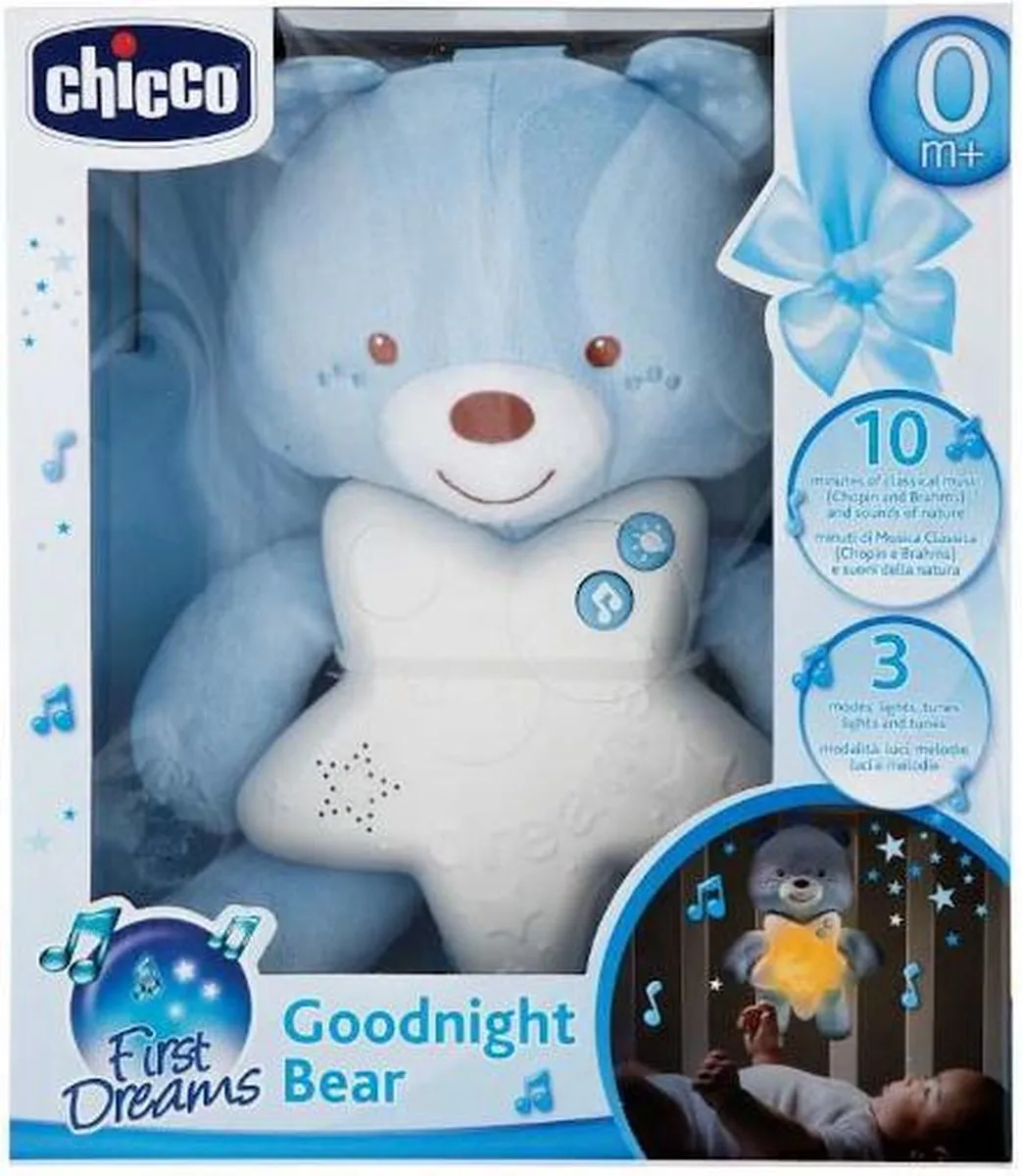 Chicco Goedenacht Beer Blauwe Nachtlamp