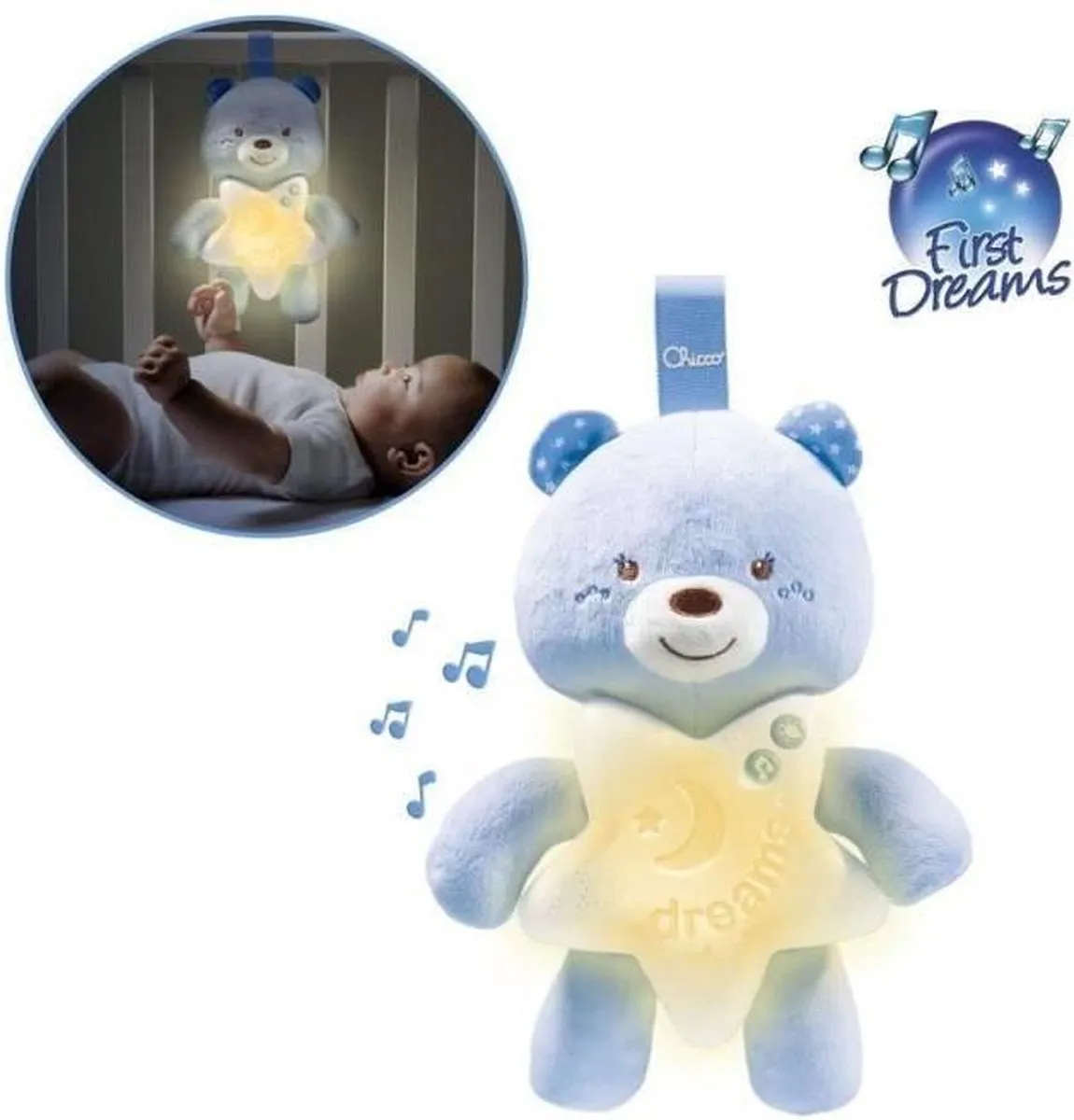 Chicco Goedenacht Beer Blauwe Nachtlamp