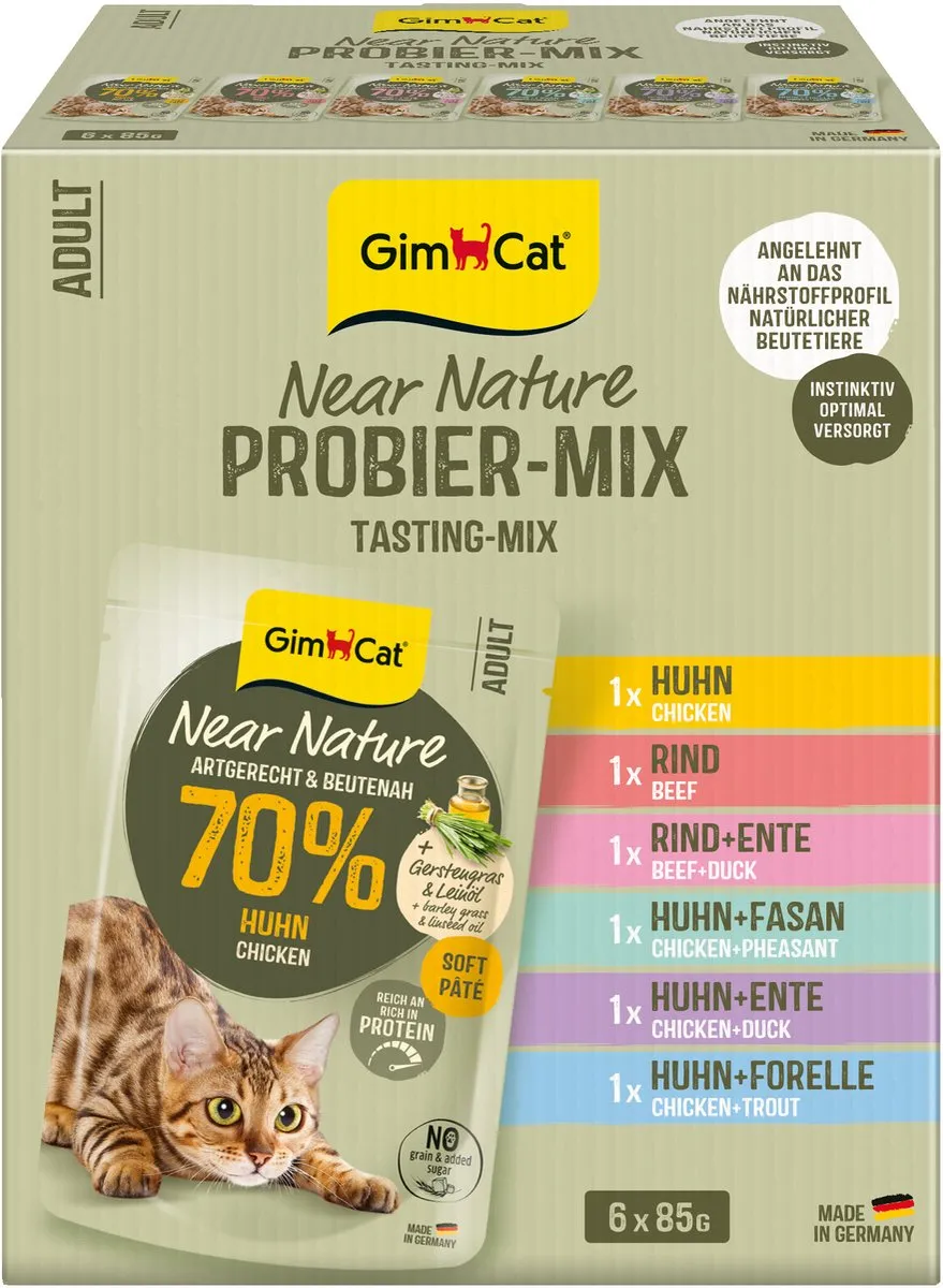 GimCat Near Nature Mix Kattenvoer