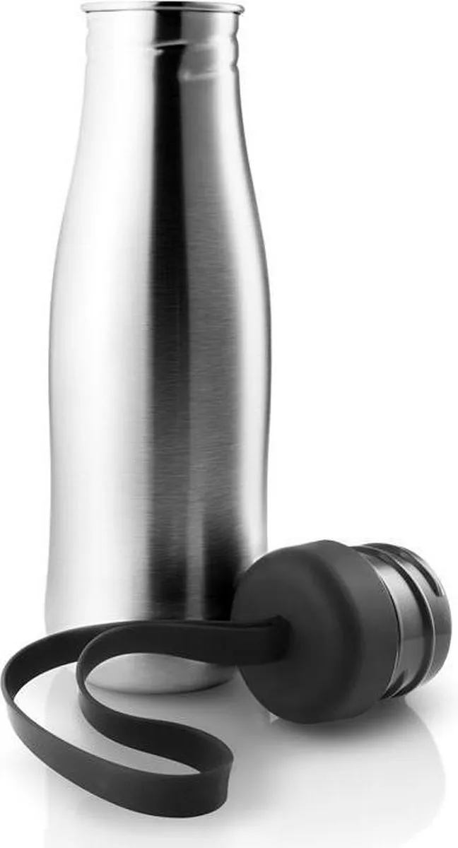 Eva Solo Drinkfles Active 700ml - Roestvast Staal - Zwart