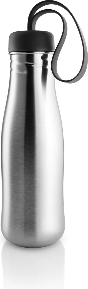 Eva Solo Drinkfles Active 700ml - Roestvast Staal - Zwart