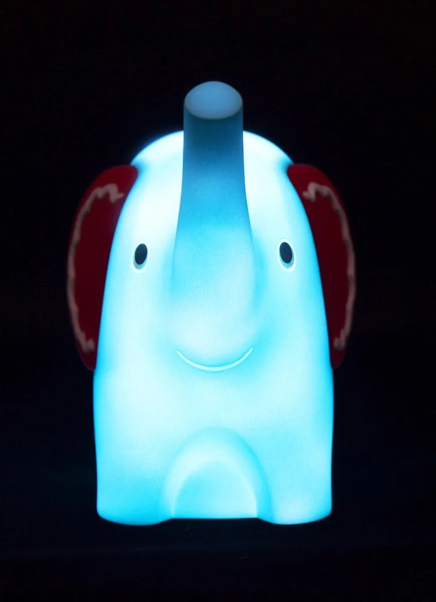 Fisher-Price LED Nachtlampje Olifant - Blauw