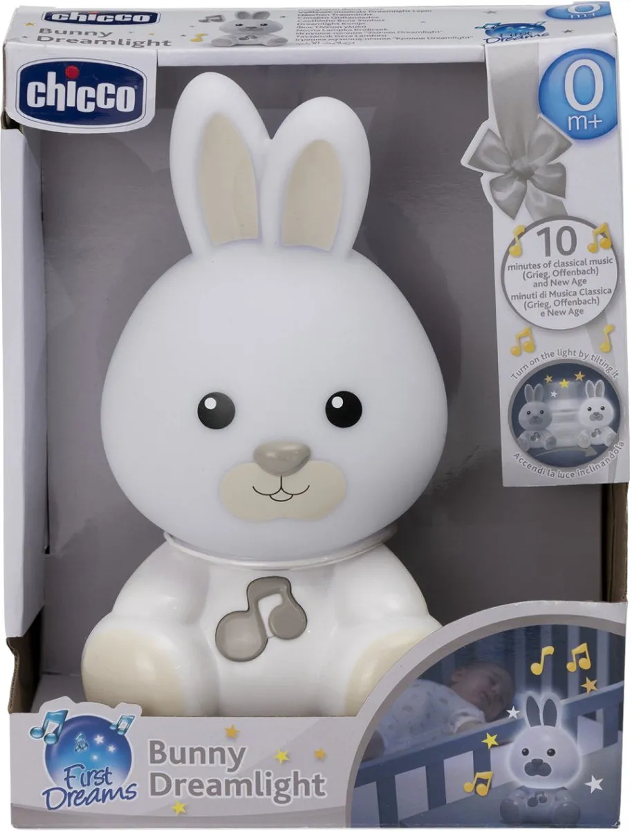 Chicco Konijntje Nachtlampje - Beige - afbeelding 5 van 6