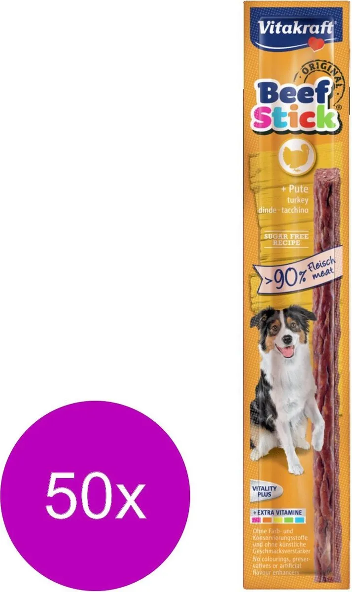 Vitakraft Beefstick Hond Kalkoen